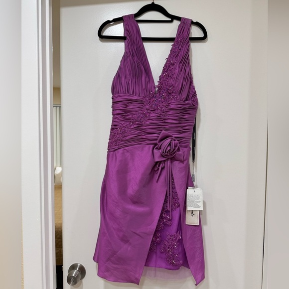 interlude usa Dresses & Skirts - Elegant Purple Mini Dress
